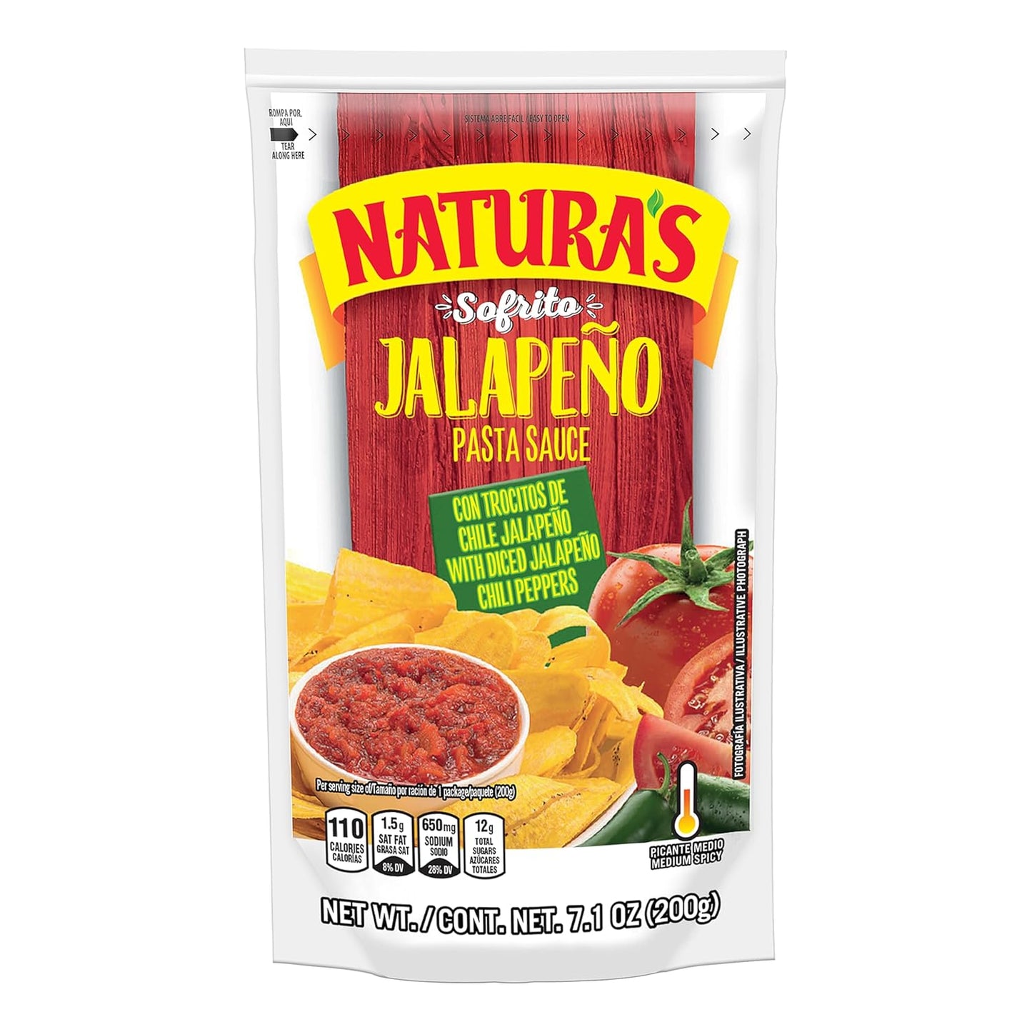 Salsa sofrito Jalapeno Naturas – 200g