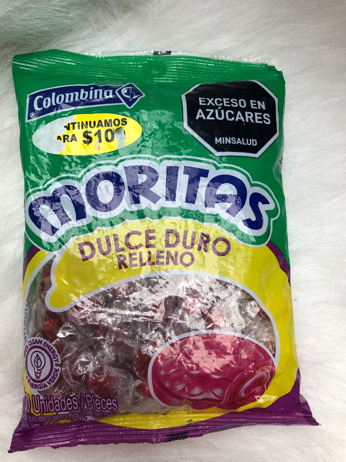Moritas Dulce Duro Rellenos