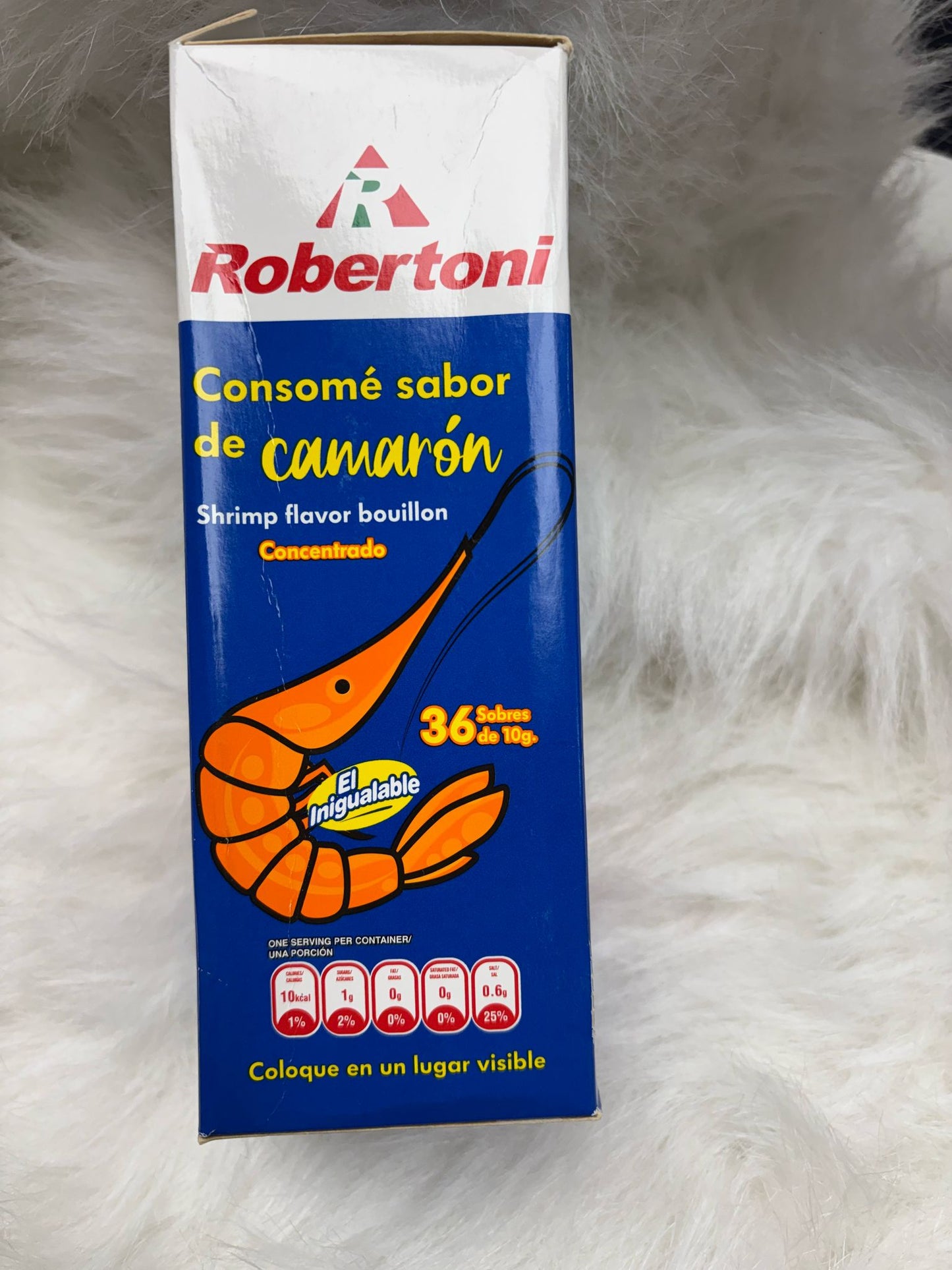 Robertoni Consume Sabor de Camaron 36 sobres