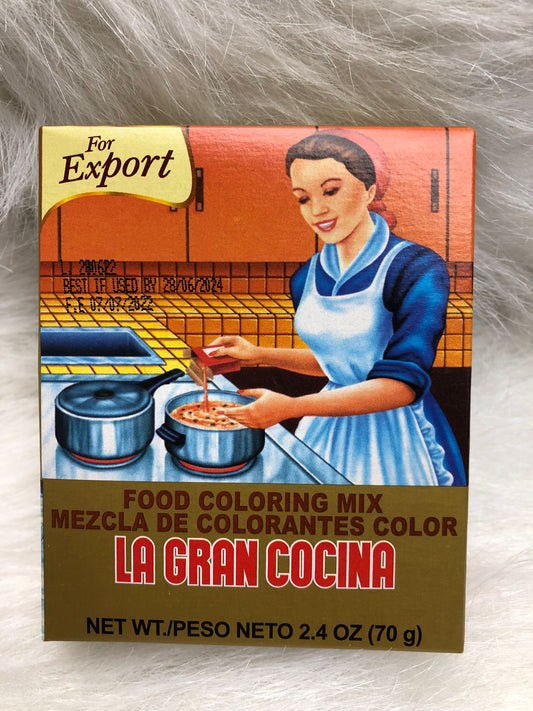La Gran cocina Colorantes