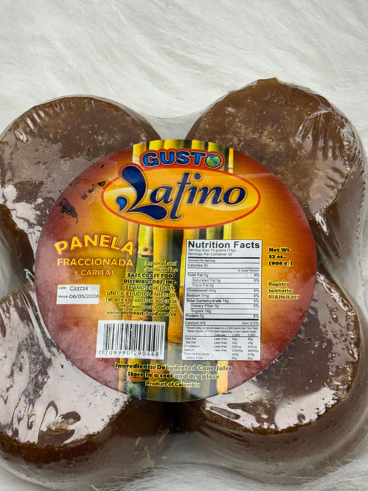 Gusto Latino Panela fraccionada X8 Caritas