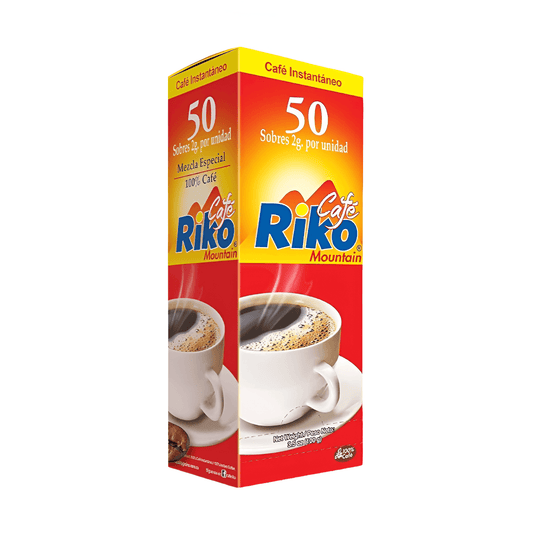 Café Instantáneo Rico – 50 Sobres