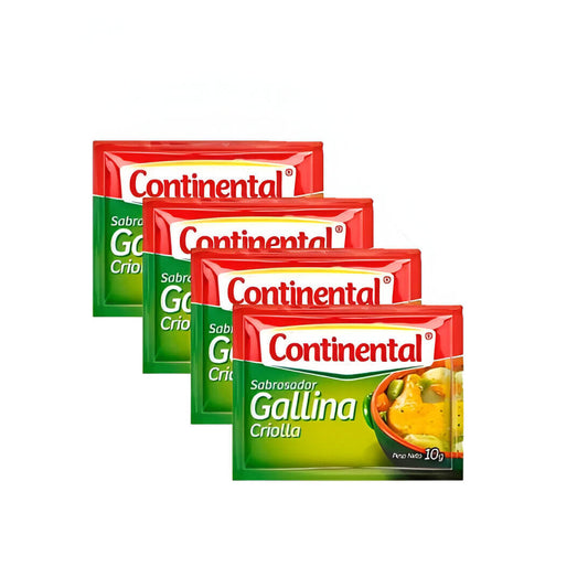 Consomé de Gallina Continental – 4 Unidades